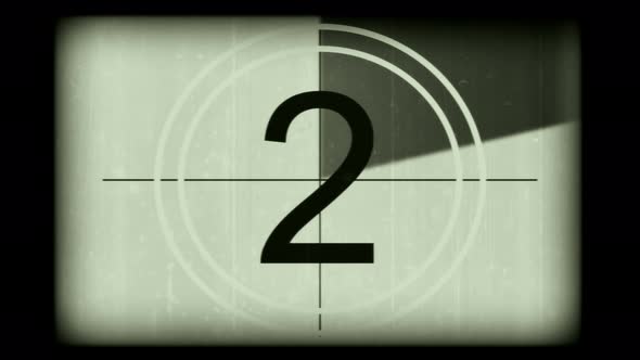 Film Leader Countdown Clock