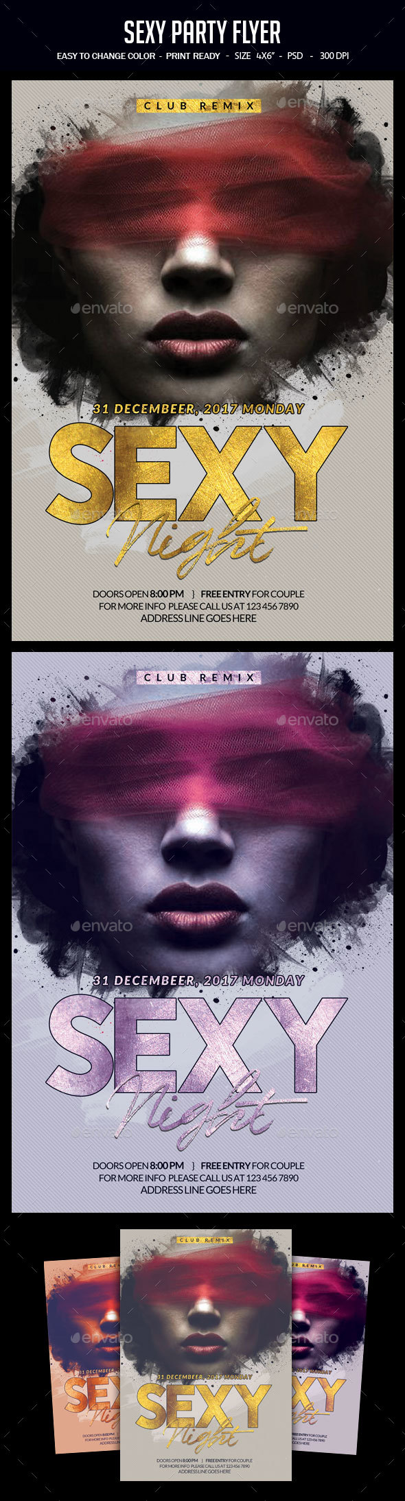Sexy Party Flyer - Clubs & Parties Events