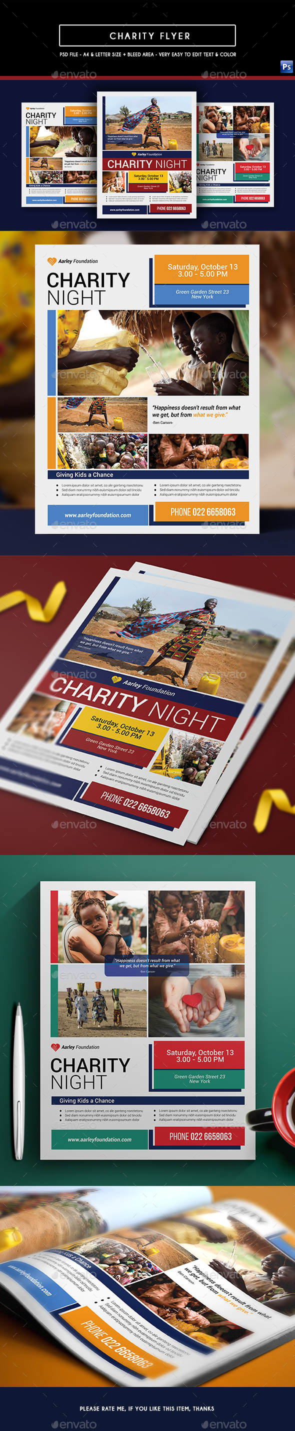 Charity Event Flyer - Corporate Flyers