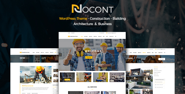 Nocont - Construction & Building WordPress Theme