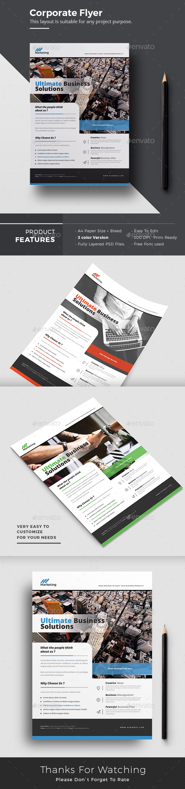 Corporate Flyer - Corporate Flyers