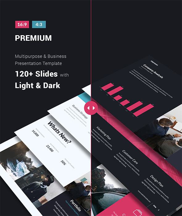 StartUp & Business Presentation Template (Powerpoint) - Business PowerPoint Templates