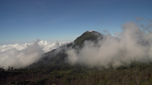 Mountain Landscape Jawa Island, Indonesia, Stock Footage | VideoHive