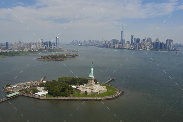 The Statue of Liberty, New York City - Stock Photo - Images