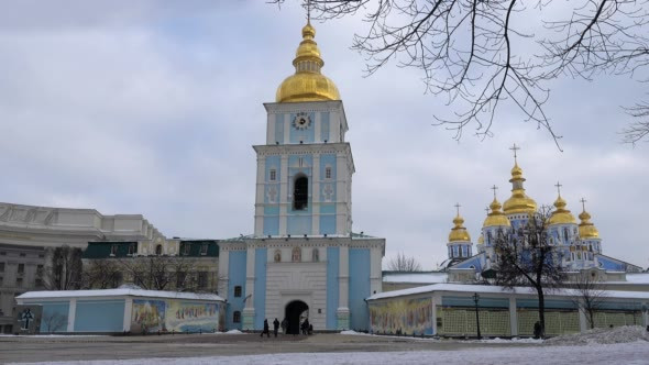 St. Michael's Golden-Domed Cathedral in Kiev