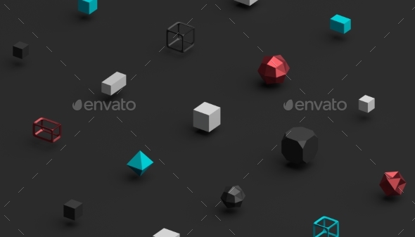 Abstract Minimalistic Background. - Abstract 3D Renders