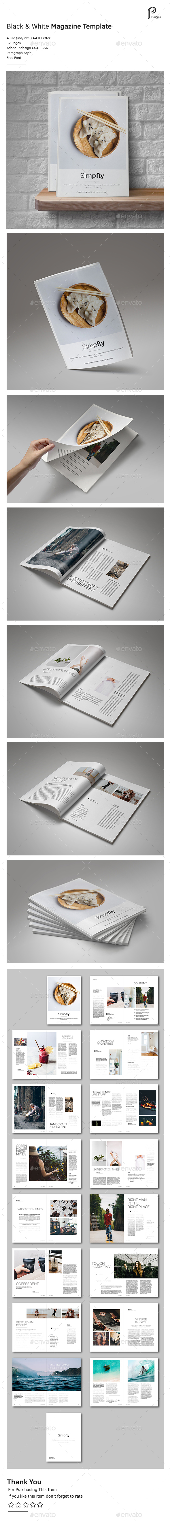 Clean & Simple Magazine Vol.6 - Magazines Print Templates