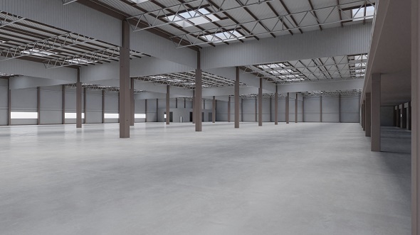 Factory Hall Interior - 3Docean 21299071