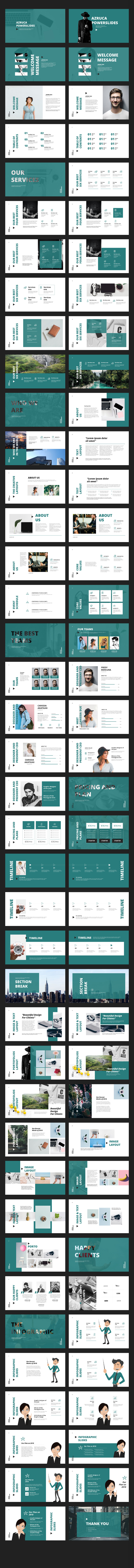 Azruca Powerpoint Templates - Creative PowerPoint Templates