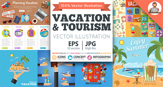 Vacation and Tourism Concepts