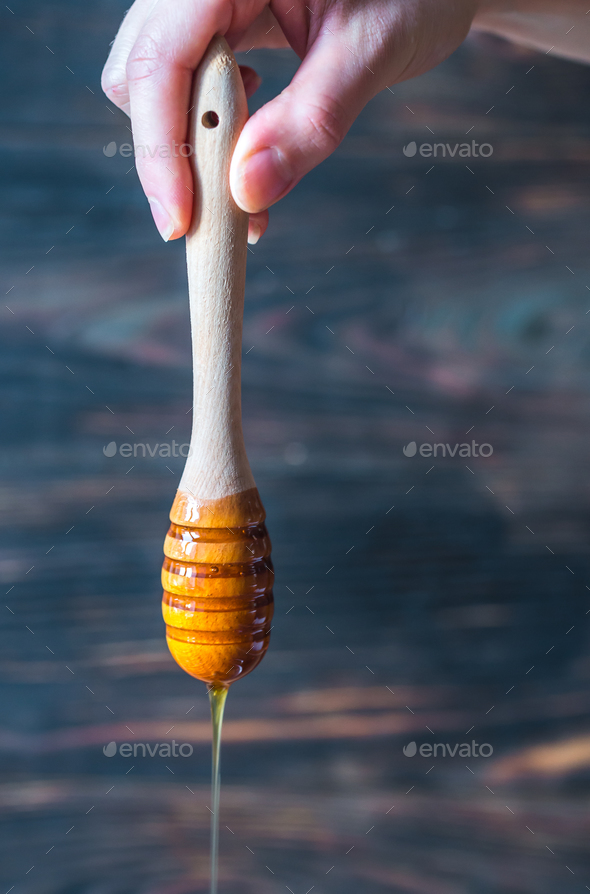 Pouring honey Stock Photo by Alex9500 PhotoDune