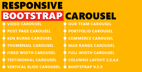 Responsive Bootstrap Carousel