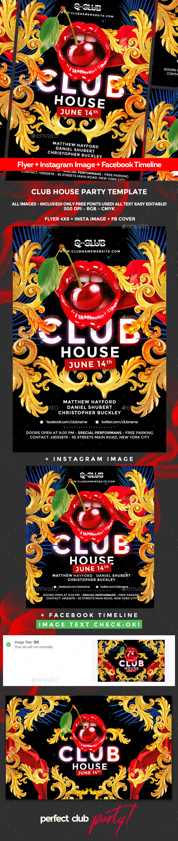 Club Flyer - Clubs & Parties Events