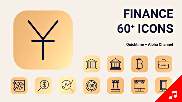 Finance Motion Graphics Icons
