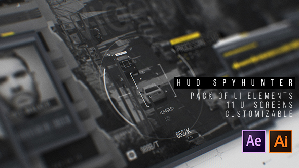 HUD SpyHunter - VideoHive 20323814