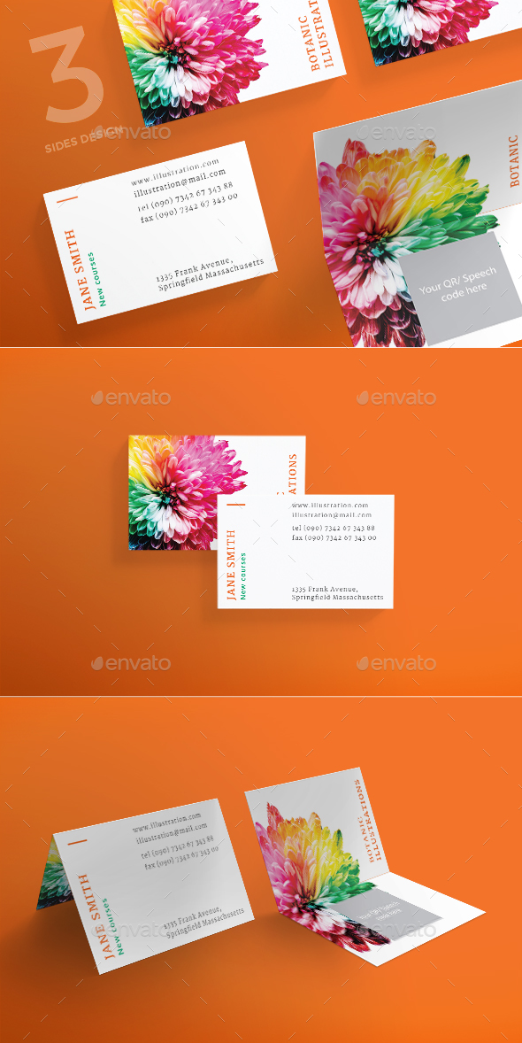 Illustration Lessons Business Card - Creative Business Cards
