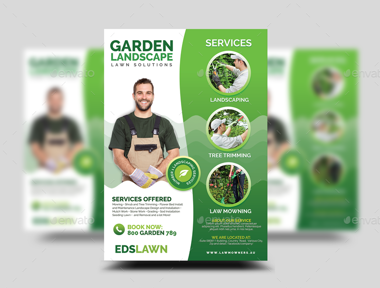 landscaping flyer