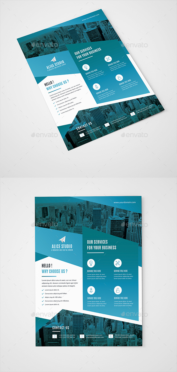 Corporate Flyer Template - Corporate Flyers