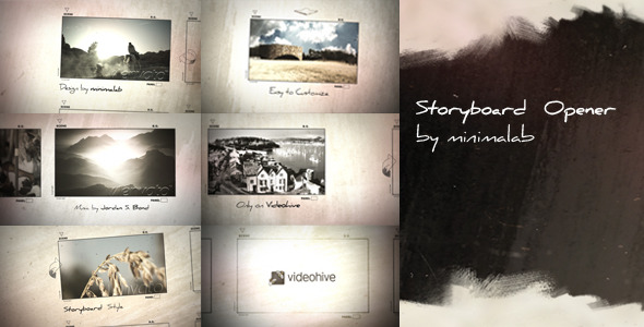 Storyboard Opener - VideoHive 2073724