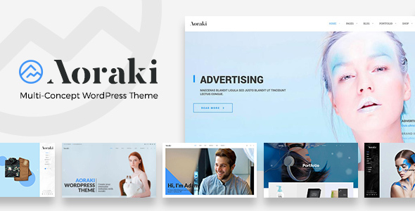 Aoraki - Multi-Concept Business WordPress Theme by Wyde | ThemeForest