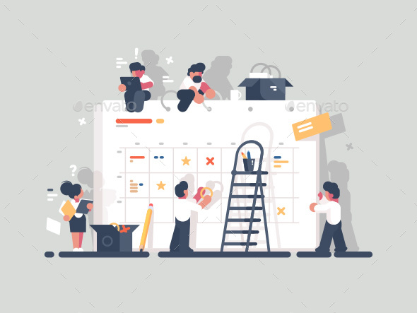 Planning and Organization of Tasks on Board - Concepts Business