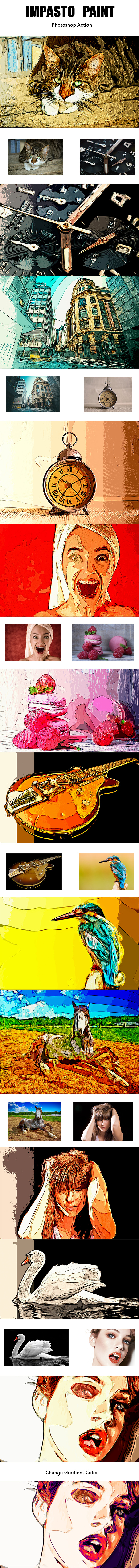 Impasto Paint - Photo Effects Actions