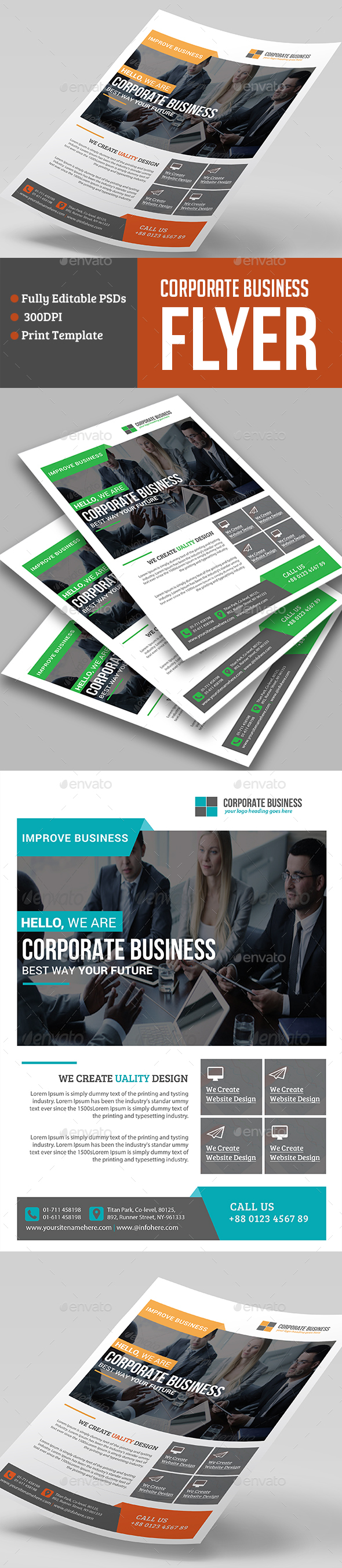 Corporate Business Flyer - Corporate Flyers