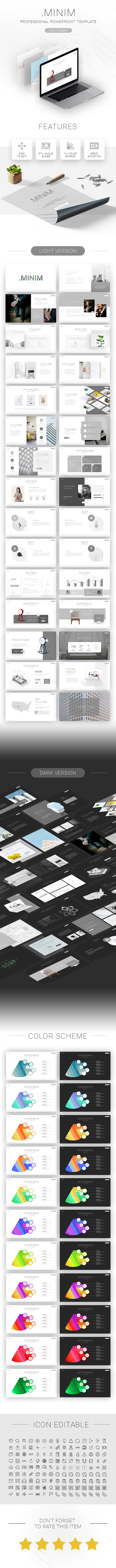 Minim - Professional Powerpoint Template - Business PowerPoint Templates