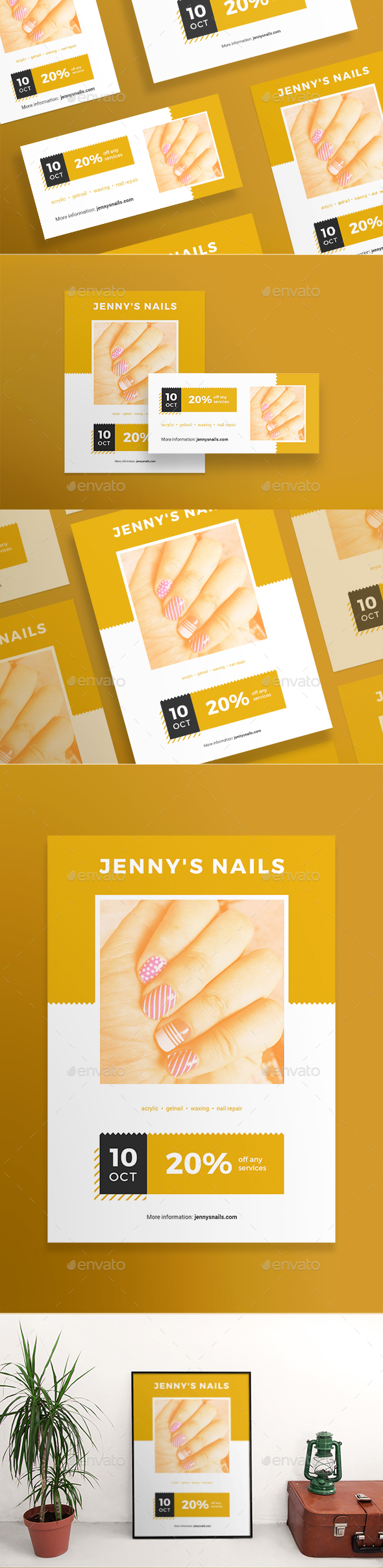 Nail Studio Flyers - Miscellaneous Events