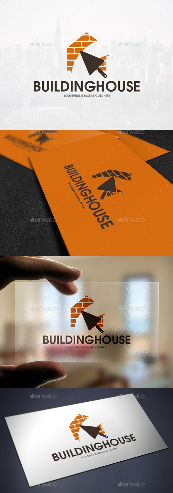 House Construction Logo Design - Buildings Logo Templates
