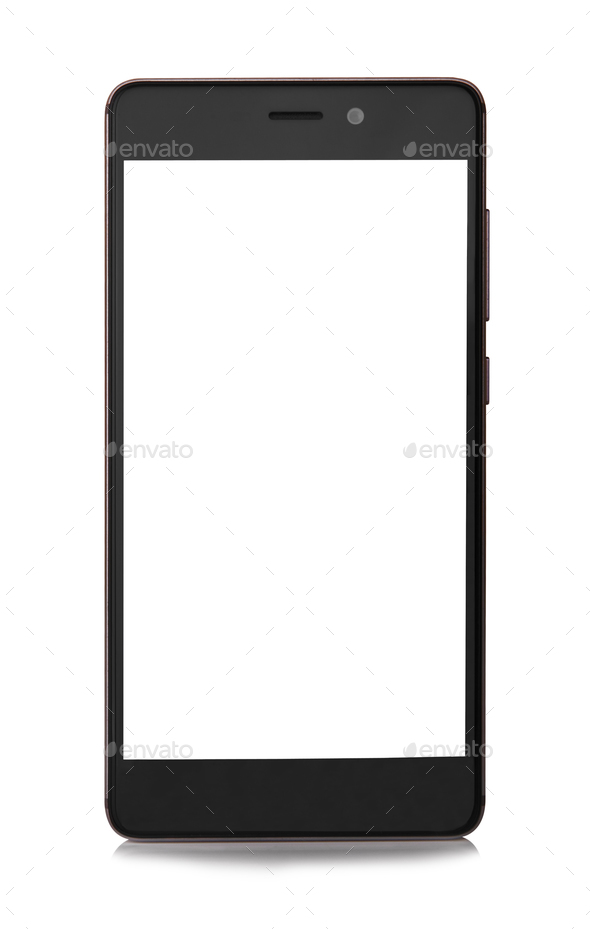mobile phone isolated - Stock Photo - Images