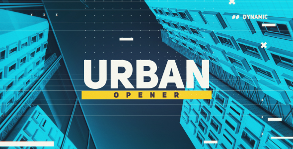 Dynamic Urban Opener - VideoHive 21319897