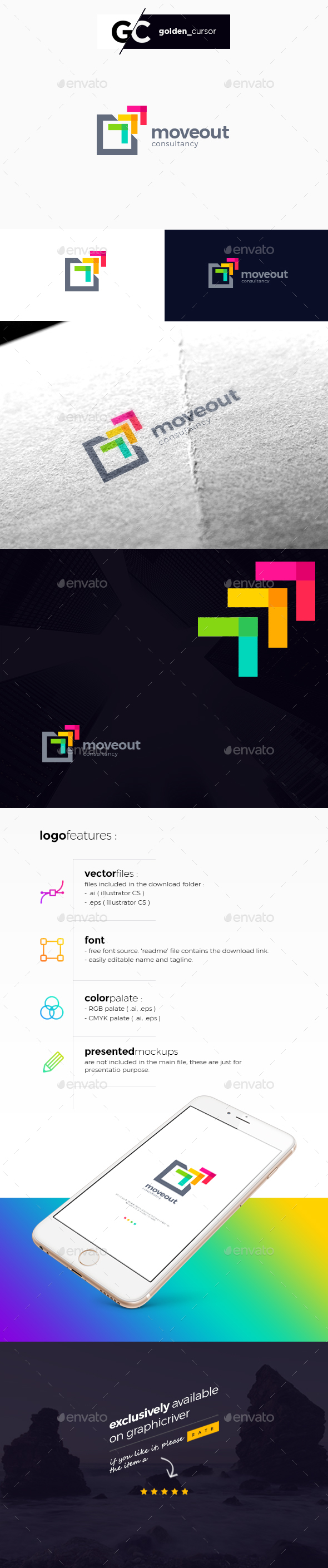 Abstract Growth Arrow Logo - Abstract Logo Templates