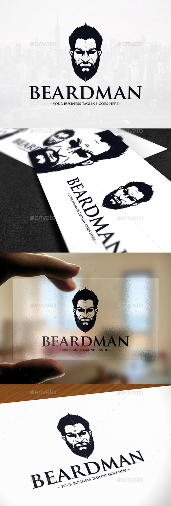 Rude Man Logo Template - Humans Logo Templates