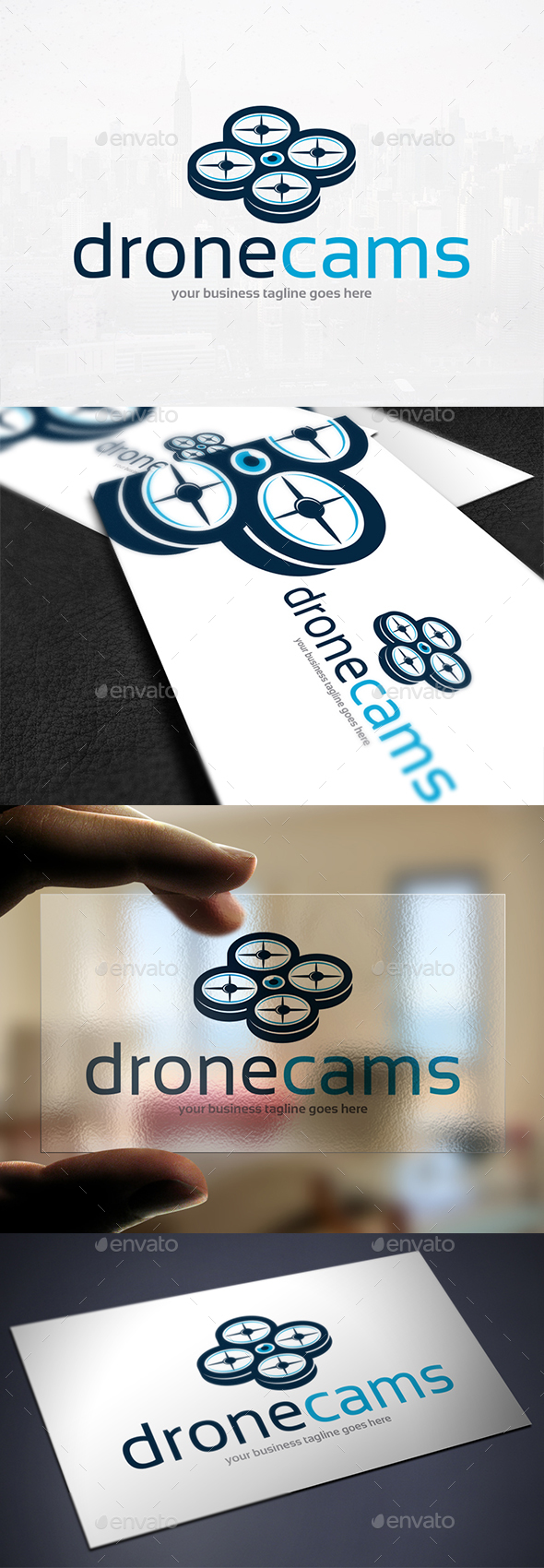 Sky Drone Logo Template - Objects Logo Templates