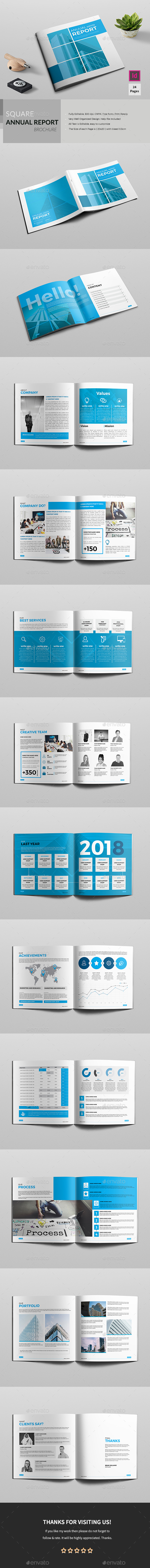 Square Annual Brochure - Corporate Brochures