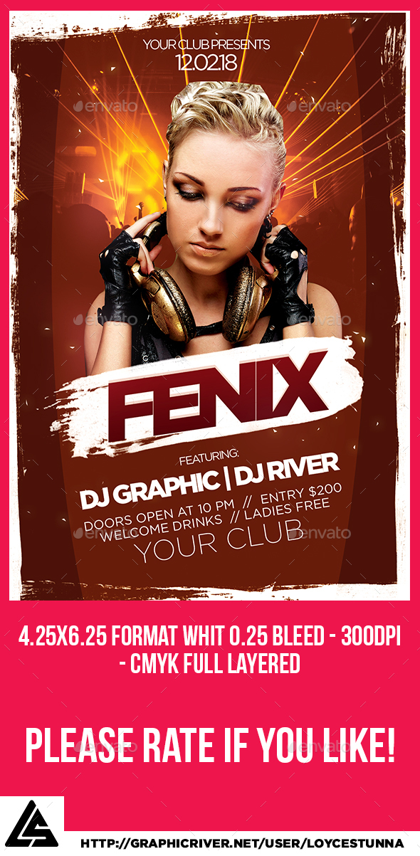Fenix Flyer Template - Events Flyers