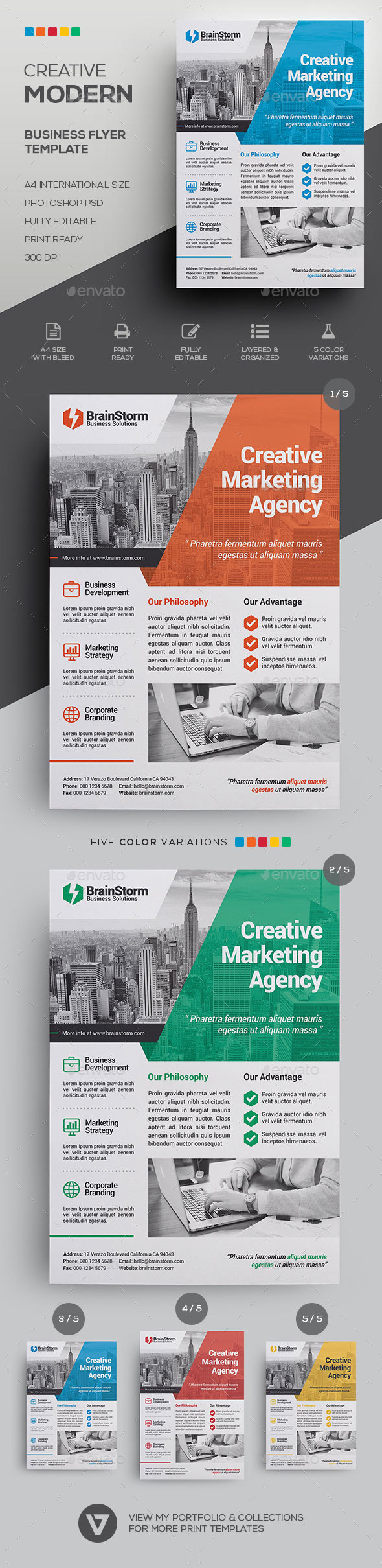 Corporate Flyer Template - Corporate Flyers
