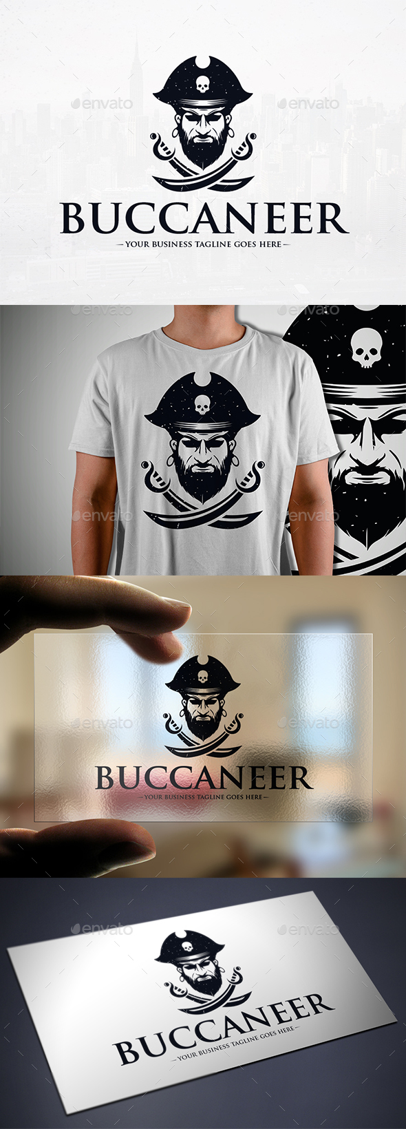 Pirates Logo Template - Humans Logo Templates