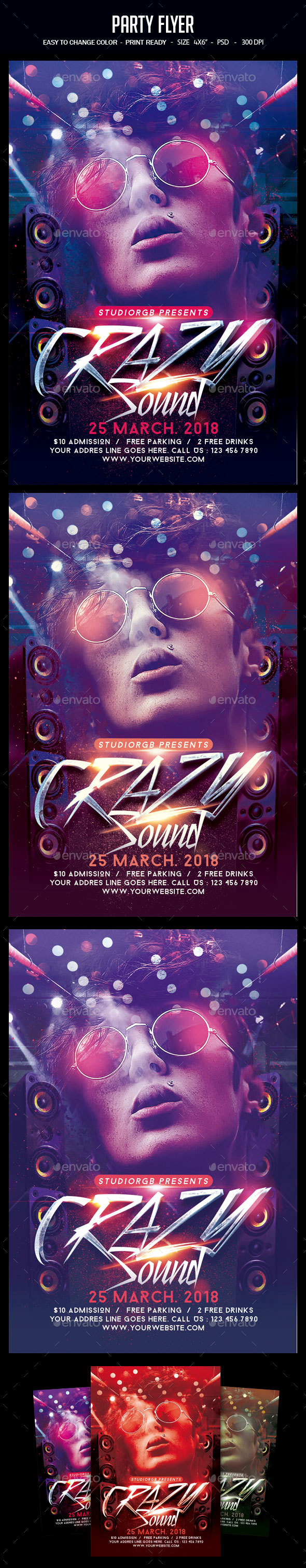 Party Flyer - Clubs & Parties Events