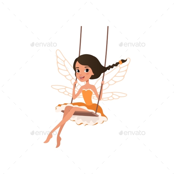 Fairy with Magic Wings - People Characters