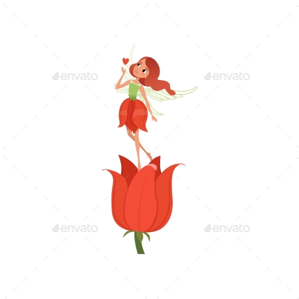Fairy with Magic Wings - People Characters