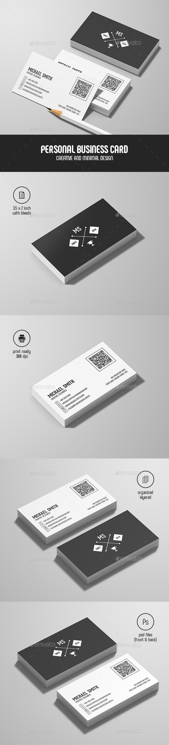Personal Business Card - Creative Business Cards