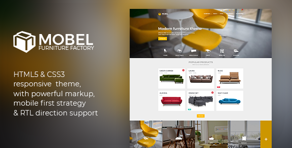 Fabulous Mobel - Furniture HTML Template