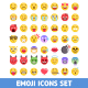 Emoji Symbols Icons Set