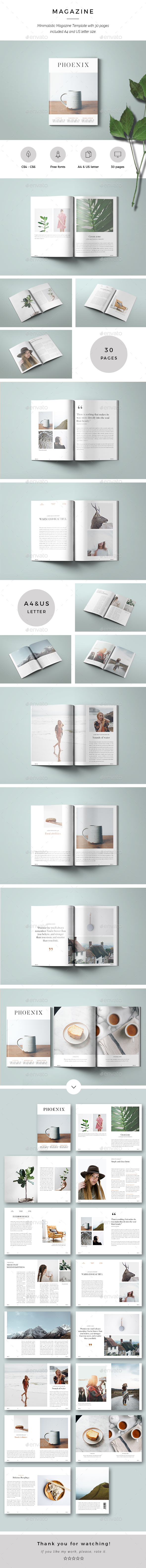 Phoenix Magazine - Magazines Print Templates
