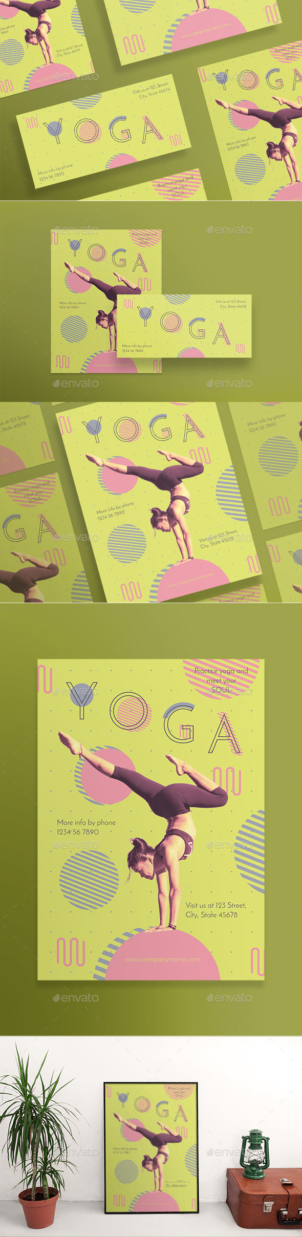 Yoga Flyers - Sports Events