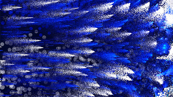 Blue Particle Background