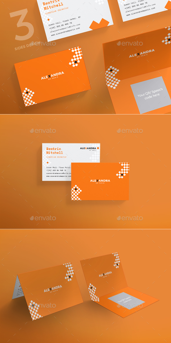 Hair Accessories Business Card - Creative Business Cards