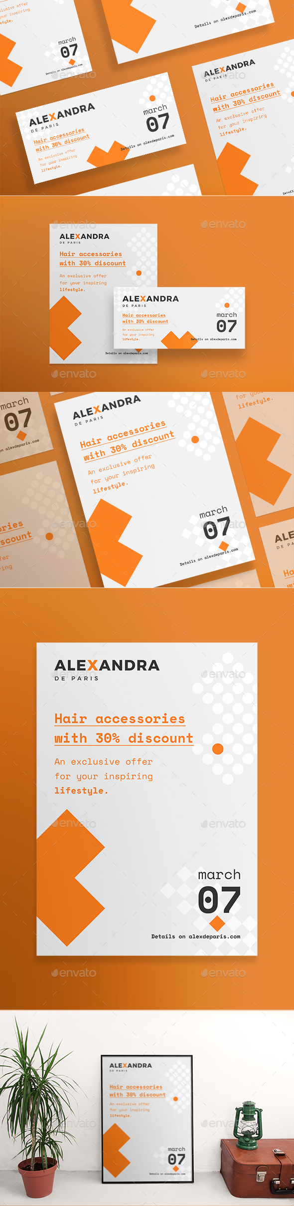 Hair Accessories Flyers - Miscellaneous Events